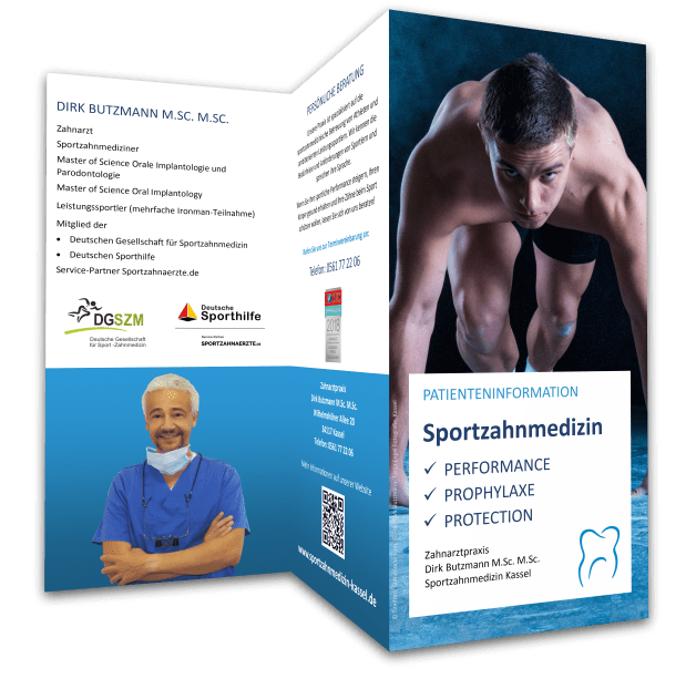 Flyer Sportzahnmedizin Kassel